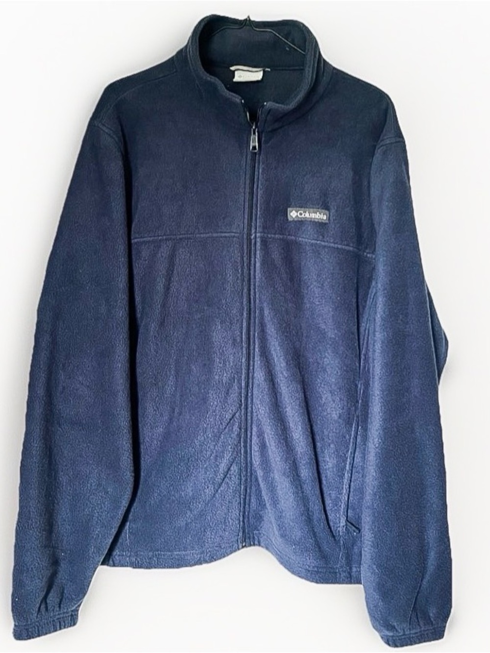 Columbia Men’s Navy Blue Full-Zip Fleece Jacket